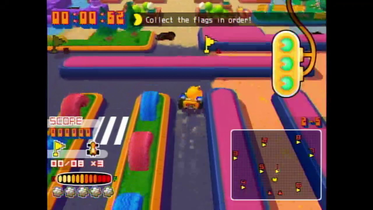 Rally-X Remix (Wii) - Full Playthrough