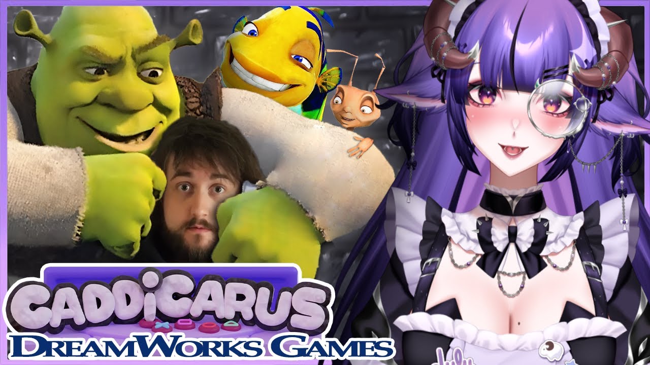 VTuber reacts to Caddicarus The Nightmare World of Dreamworks Games
