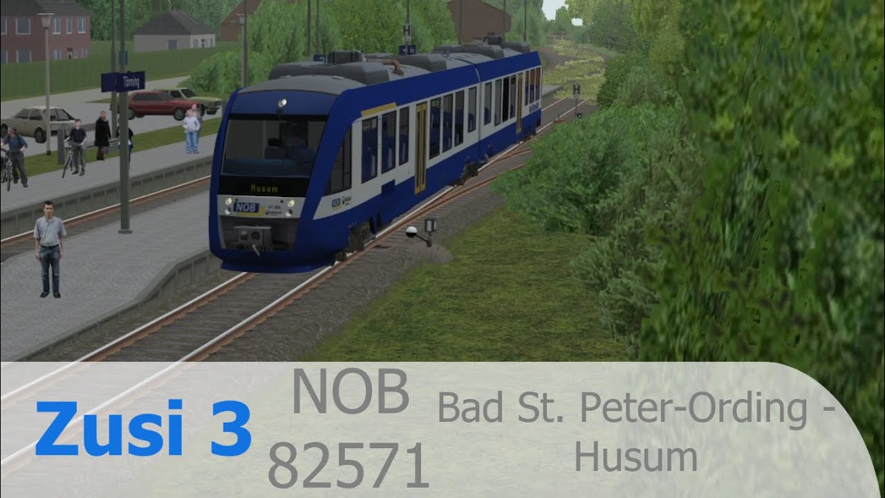 Zusi 3 / Mit der Nord-Ostseebahn von Bad St. Peter-Ording nach Husum / '023