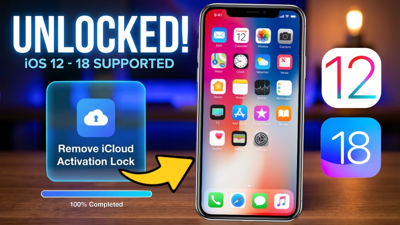 Как обойти блокировку активации iCloud на iPhone/iPad! 🔓 (Поддержка iOS 12 | 18)