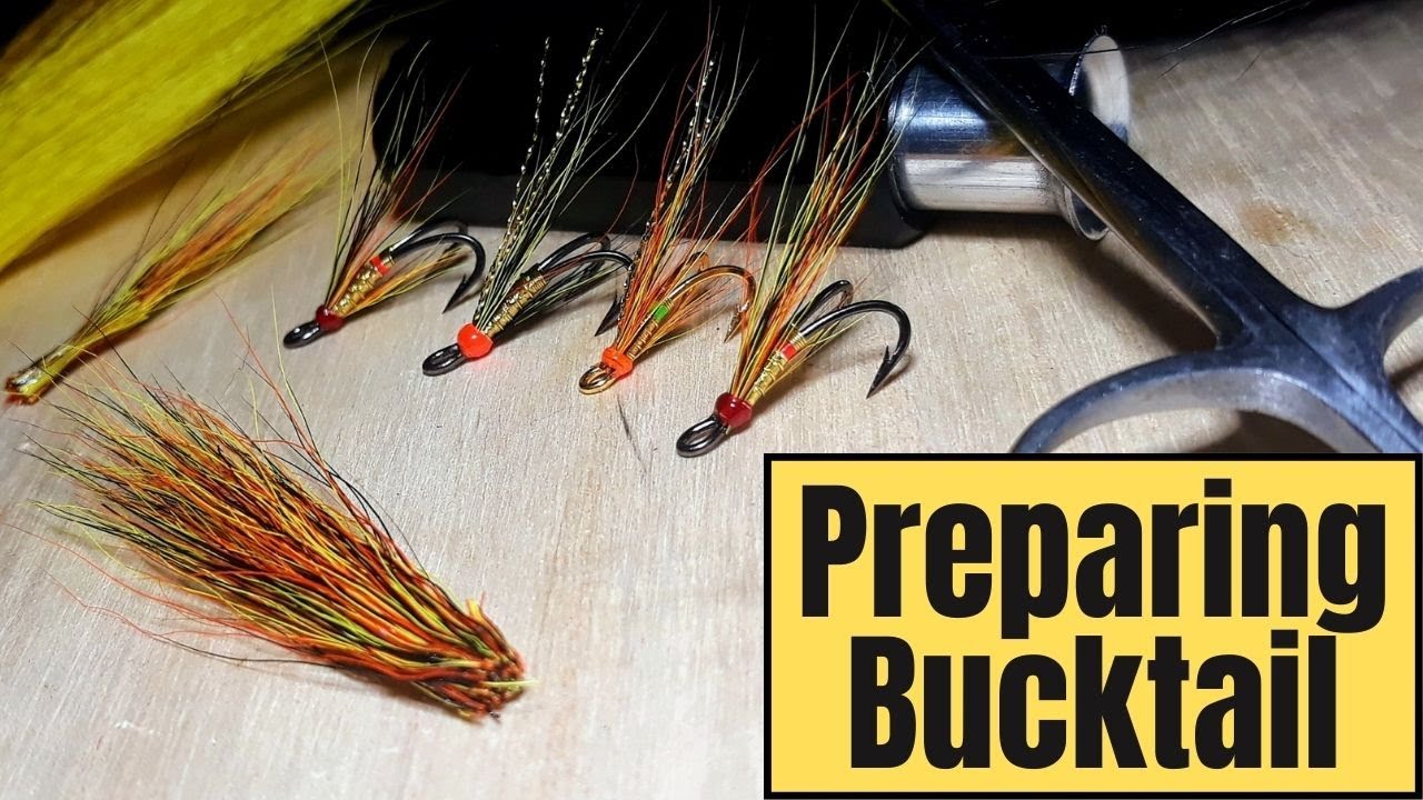 Подготовка мушки Bucktail для ловли лосося на мушки — вязание мушек