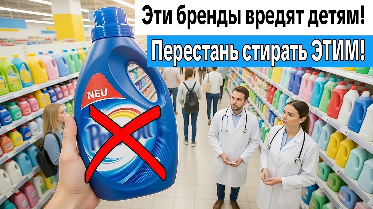 Почему немецкие стиральные средства вызывают аллергию и раздражение?