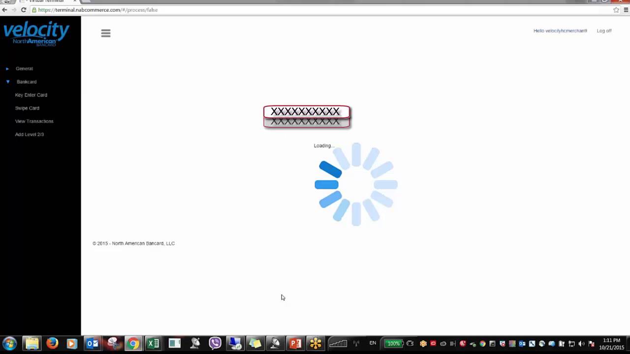 Velocity Terminal Demo