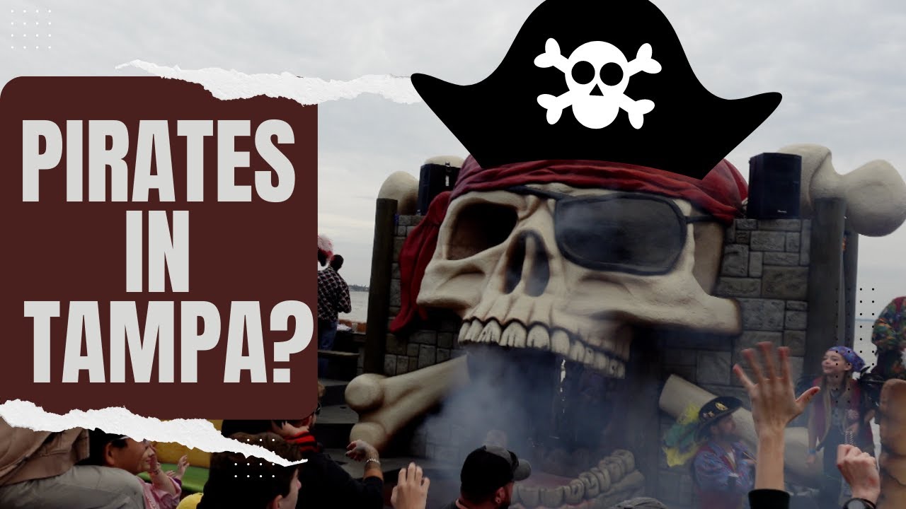 Massive Pirate Parade in Tampa Florida - Gasparilla for All Ages Its like Mardi Gras for Floridians