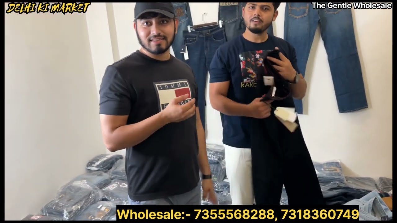 Cheapest Export Surplus Jeans Wholesaler | 90% Off On Lacoste BallMain Tommy D&G AMIRI TR