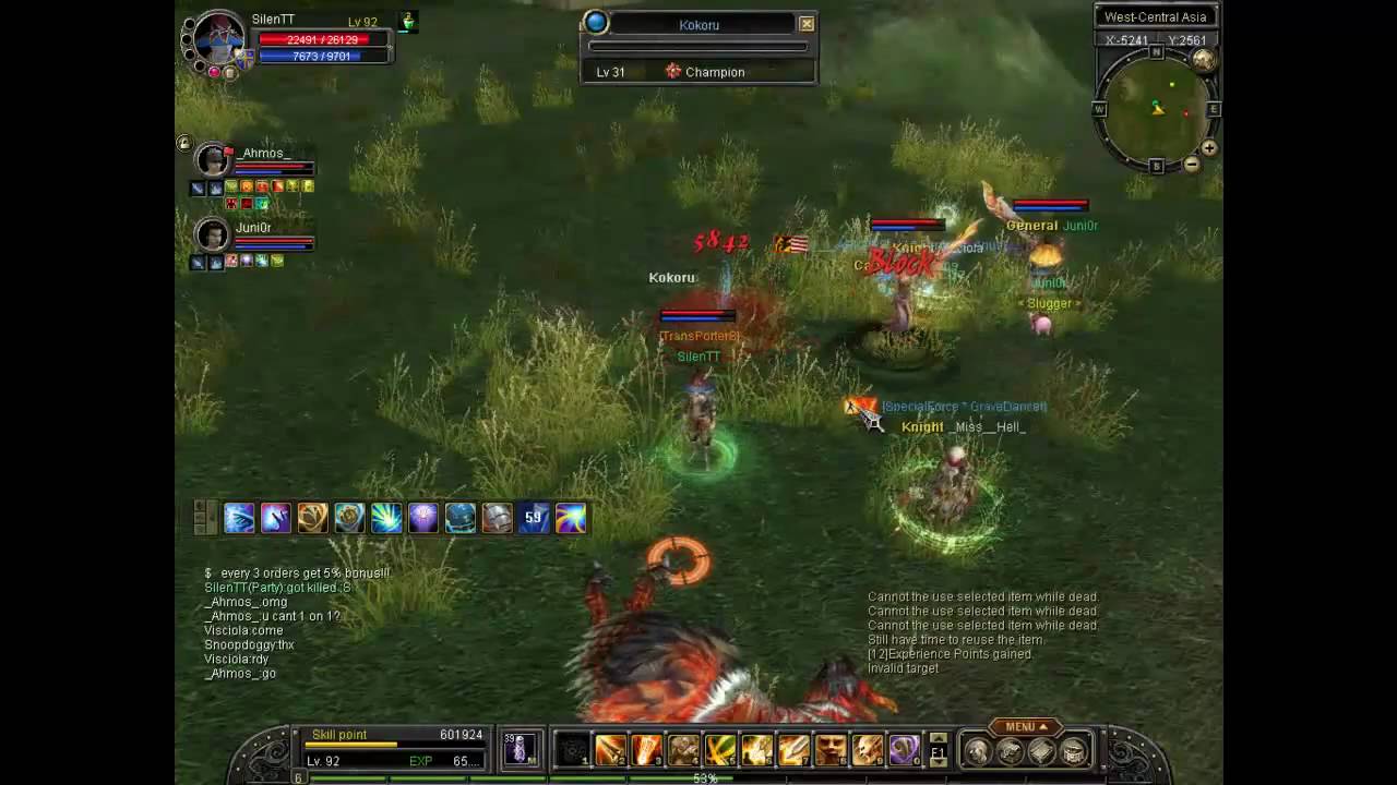 Silkroad Alexander _Ahmos_ Rampage