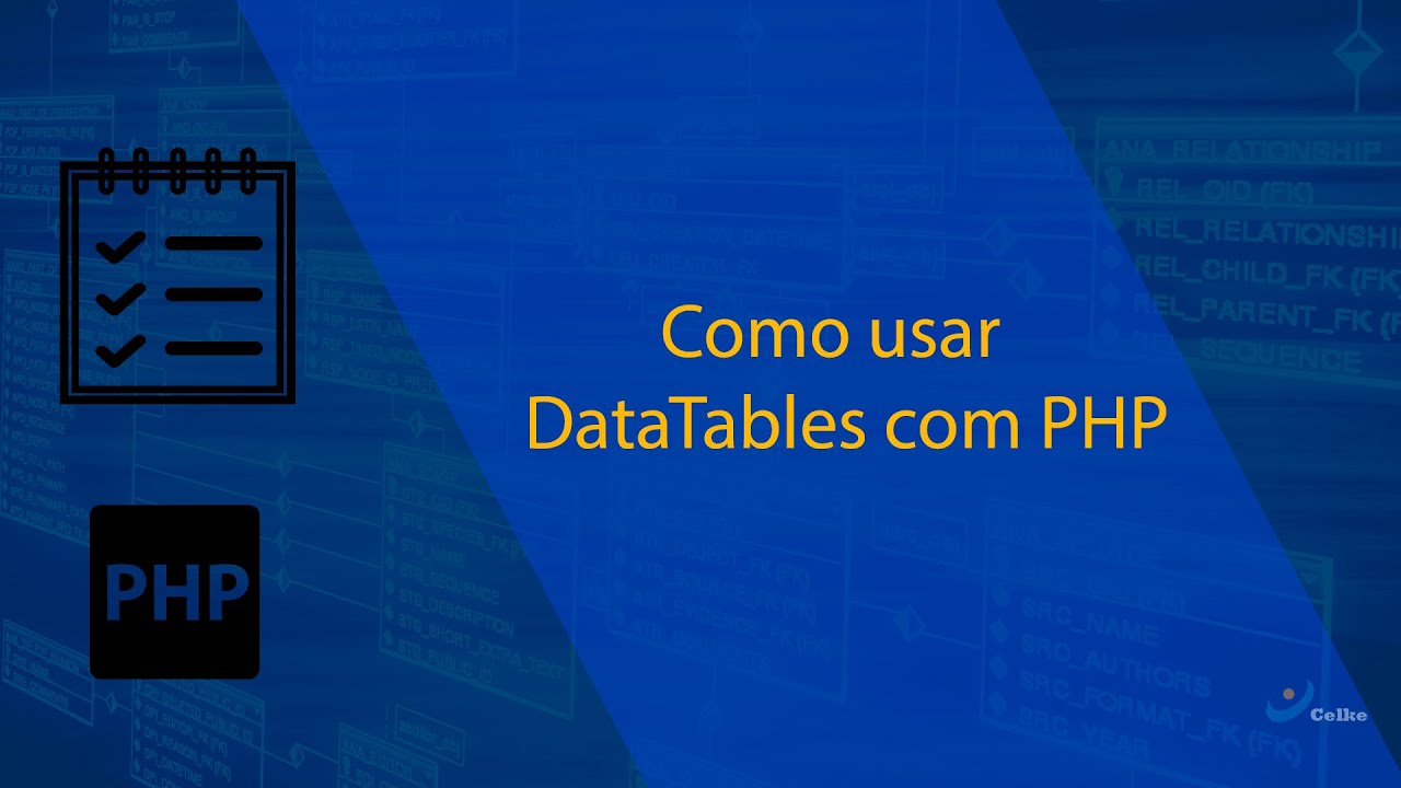 Como usar o DataTables com PHP para listar registros do banco de dados