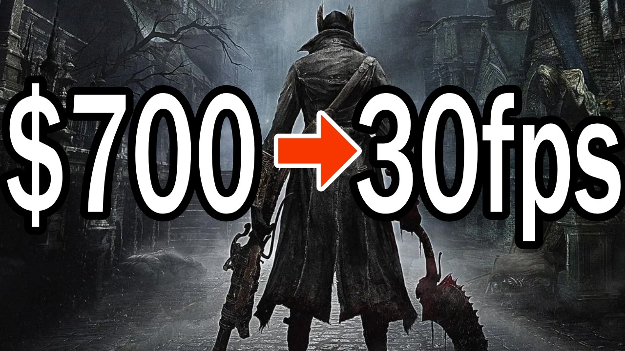Bloodborne ARTIFICIALLY Locked | PS5 Pro Still Plays At 30fps