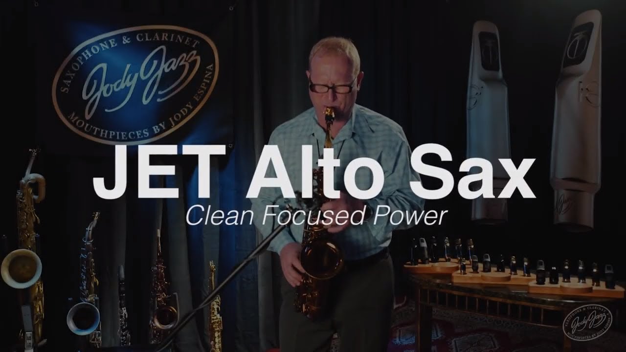 Мундштук для альт-саксофона JodyJazz JET в исполнении Джоди Эспины