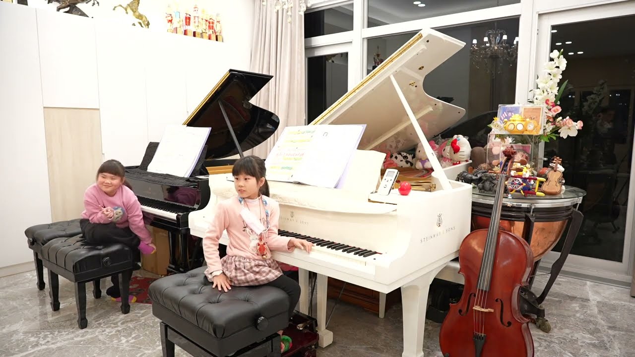 【🦄🥰🌸廖芸彤🤗廖小竹🌸🥰🦄】2026/02/08【#理查克萊德曼#水邊的阿蒂麗娜#ballade Pour adeline】【#一萬小時的學習與複習才是技巧】【🌸👸#台中市建功國小#柏克里音樂👸🌸】