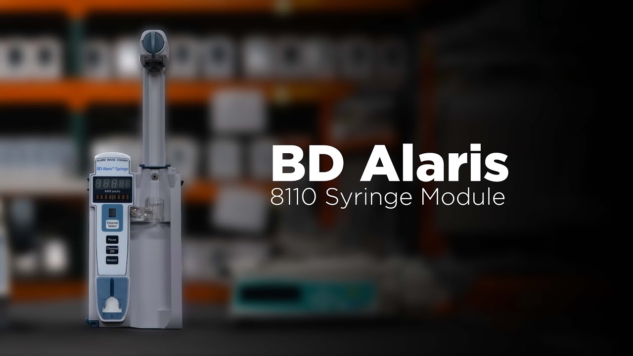 Шприцевой насос BD Alaris 8110 &mdash; обзор