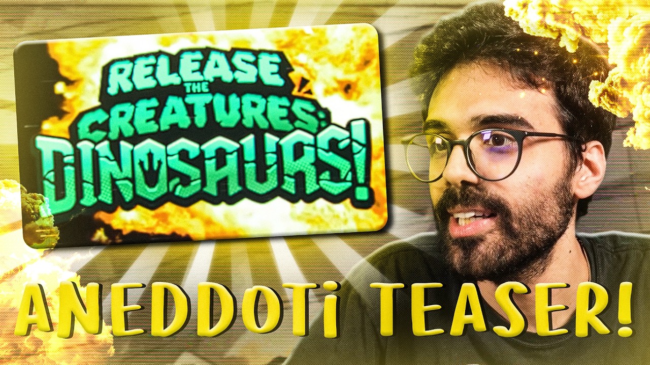 VI RACCONTO COM'È NATO IL TEASER TRAILER DI 'DINOSAURS'! | Just Chatting con Dario Moccia
