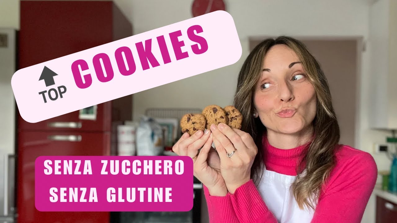 Biscotti senza zucchero a basso indice glicemico | choco cookies al Teff