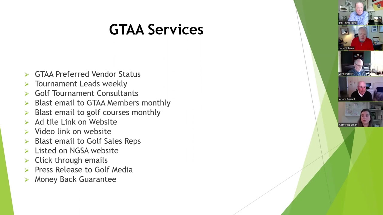 GTAA Sponsor and Vendor Meeting March 28, 2023