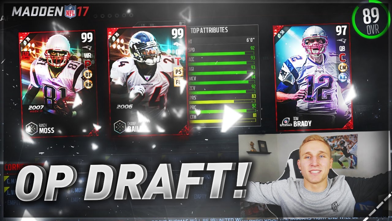 MOST OP DRAFT CHAMPIONS! Madden 17 Draft Champions