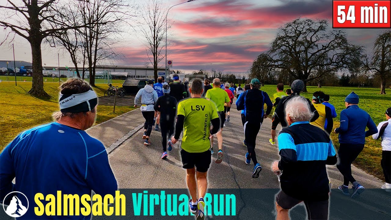 2022 Salmsach | Running Video für Laufband Training | Virtual Run #11 Schweiz