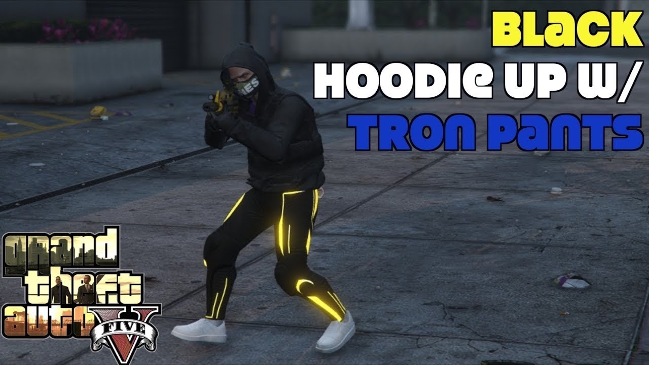 HOW TO GET TRON PANTS WITH HOODIE I GTA 5 ONLINE (Easy) Outfit *GLITCH* *100% WORKING*