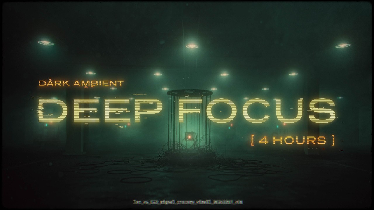 Dark Ambient Coding Music for Deep Focus (4 Hours) :: Signal Ossuary [VS-012]