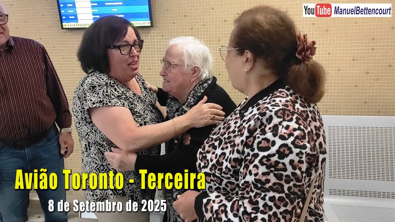 Avião Toronto Terceira 8 Setembro 2025 by Manuel Bettencourt ilha Terceira