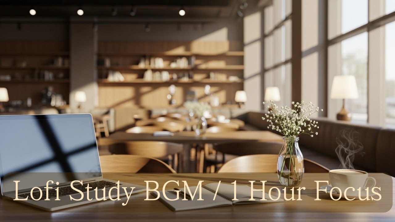 Lofi Chillhop Study BGM, 공부·작업에 어울리는 로파이 1시간 🎧#lofi #chillhop