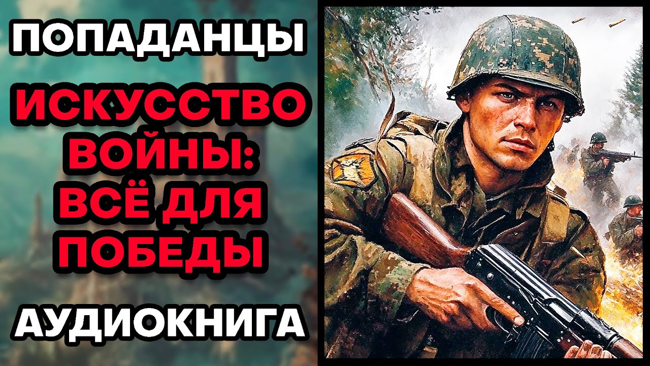 Аудиокнига ПОПАДАНЦЫ 💥 ИСКУССТВО ВОЙНЫ: ВСЁ ДЛЯ ПОБЕДЫ