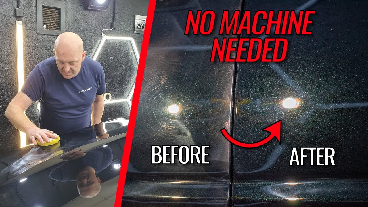 No Polishing Machine? No Problem! How to Polish Car Paint by Hand.
