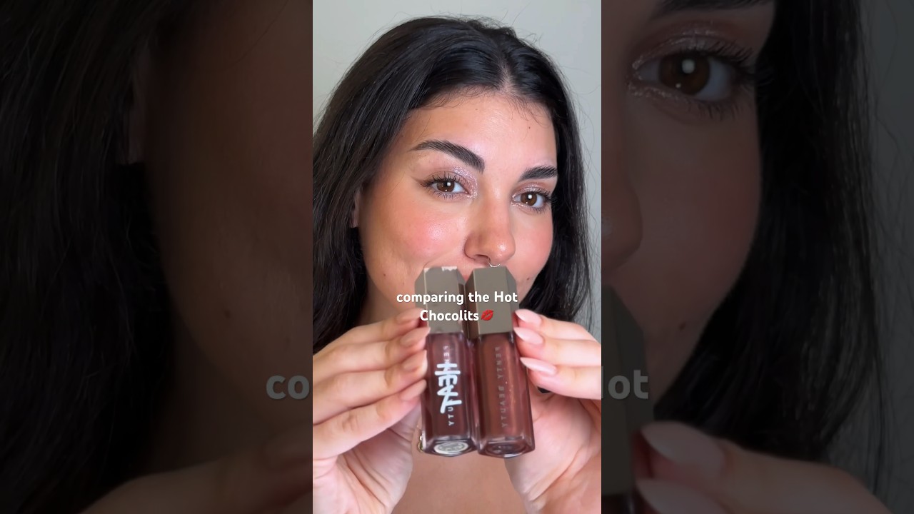 Gloss bomb Hot chocolit Fenty Beauty #fentybeauty #glossbomb #hotchocolit