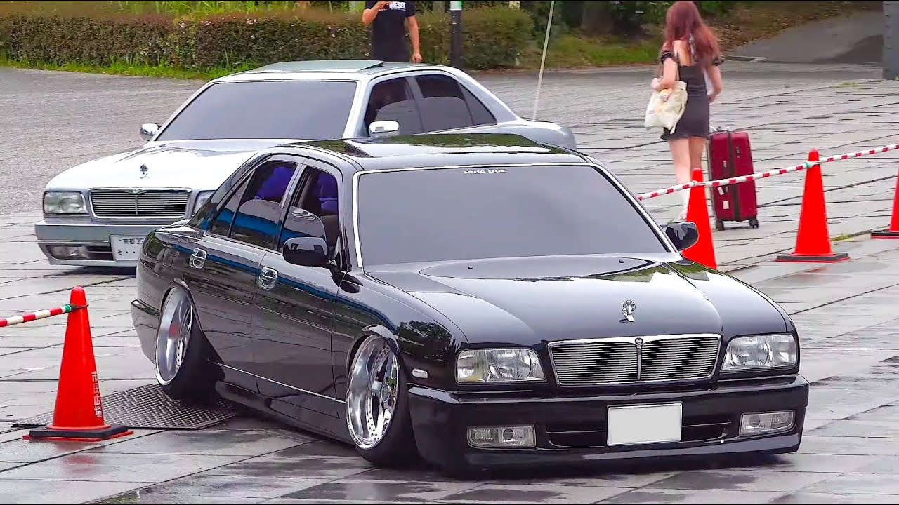 激シブな日産シーマ‼️VIPカー【搬入②】NEO CLASSIC JAPAN