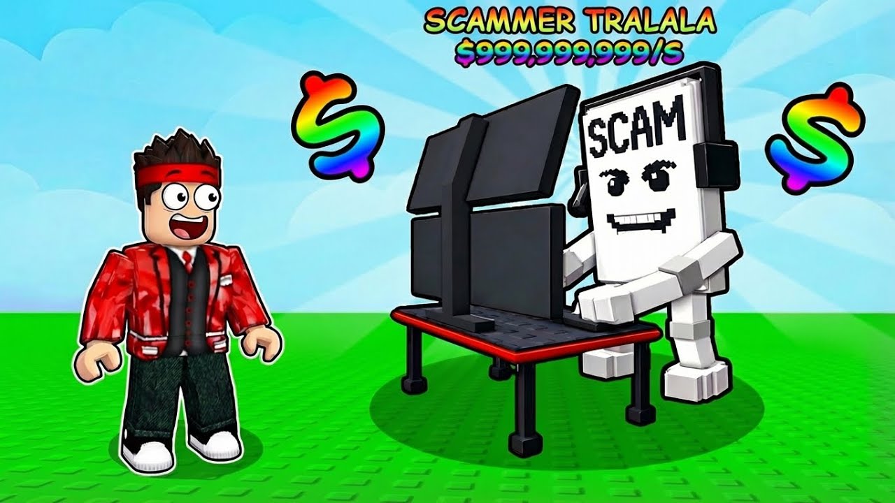 Meus BRAINROTS criam DINHEIRO FALSO INFINITO no ROBLOX