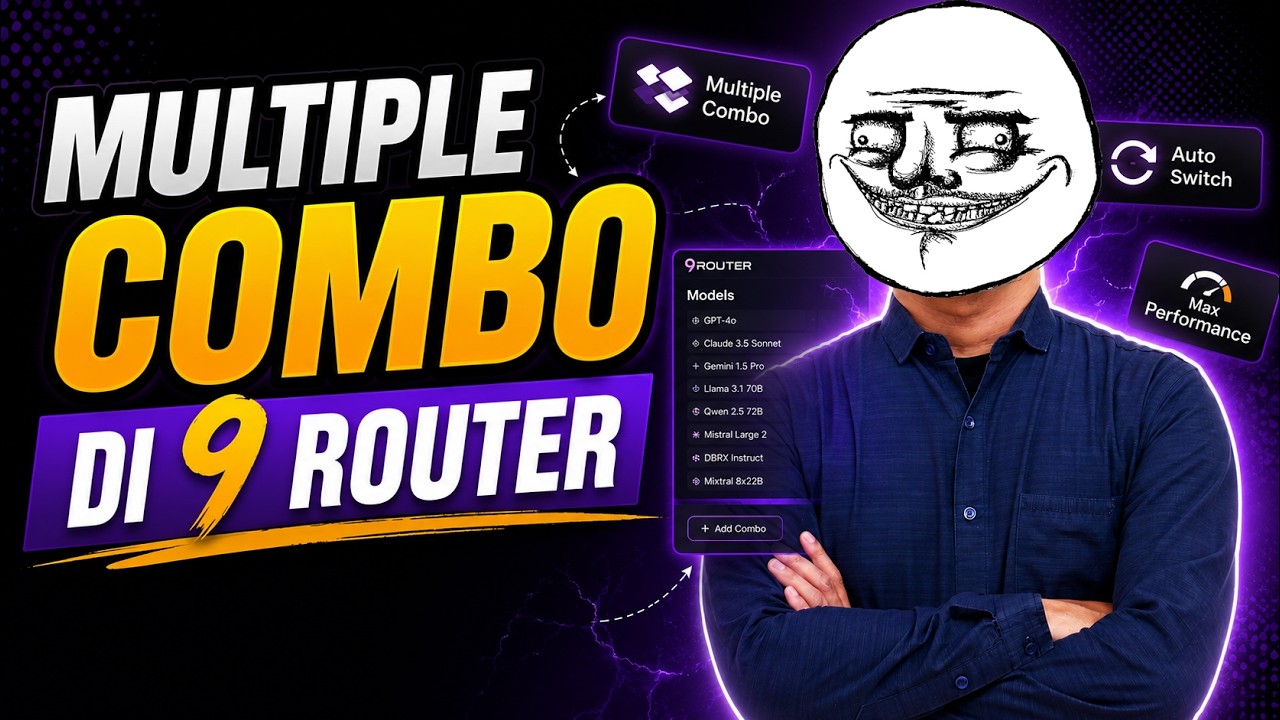 MULTIPLE COMBO DI 9 ROUTER