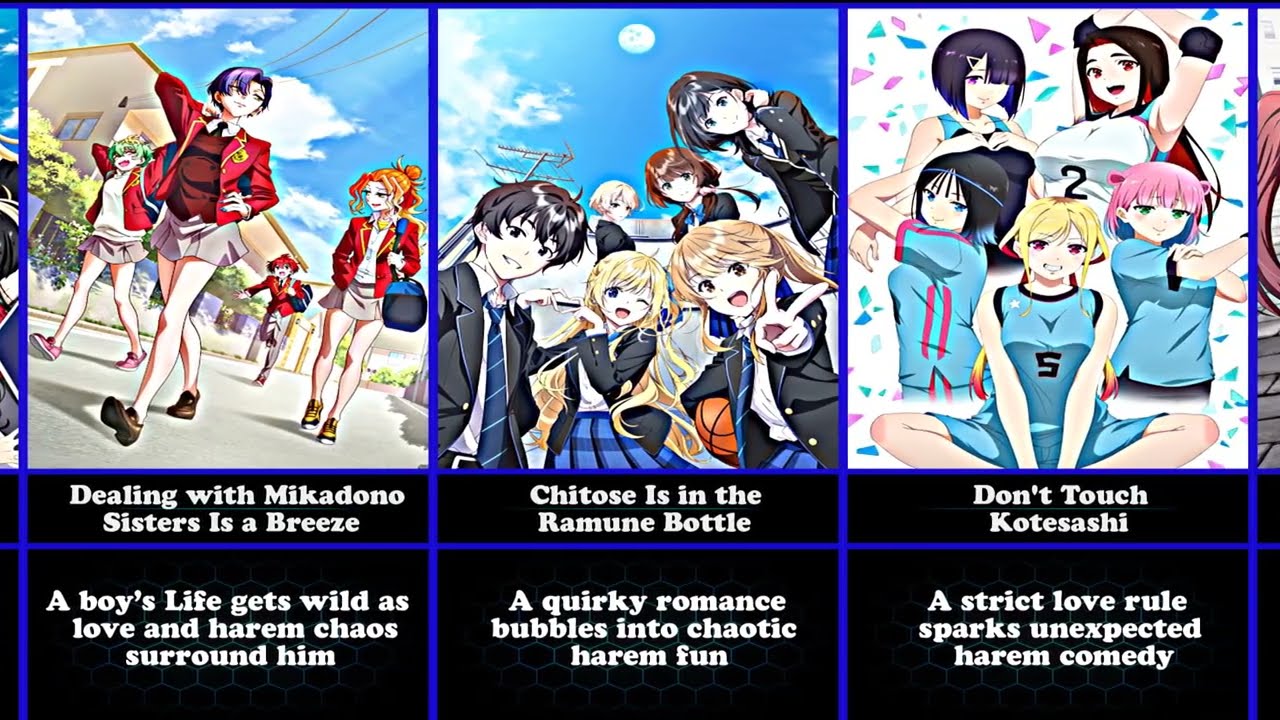 28 Harem Anime Of 2025 Recommendation