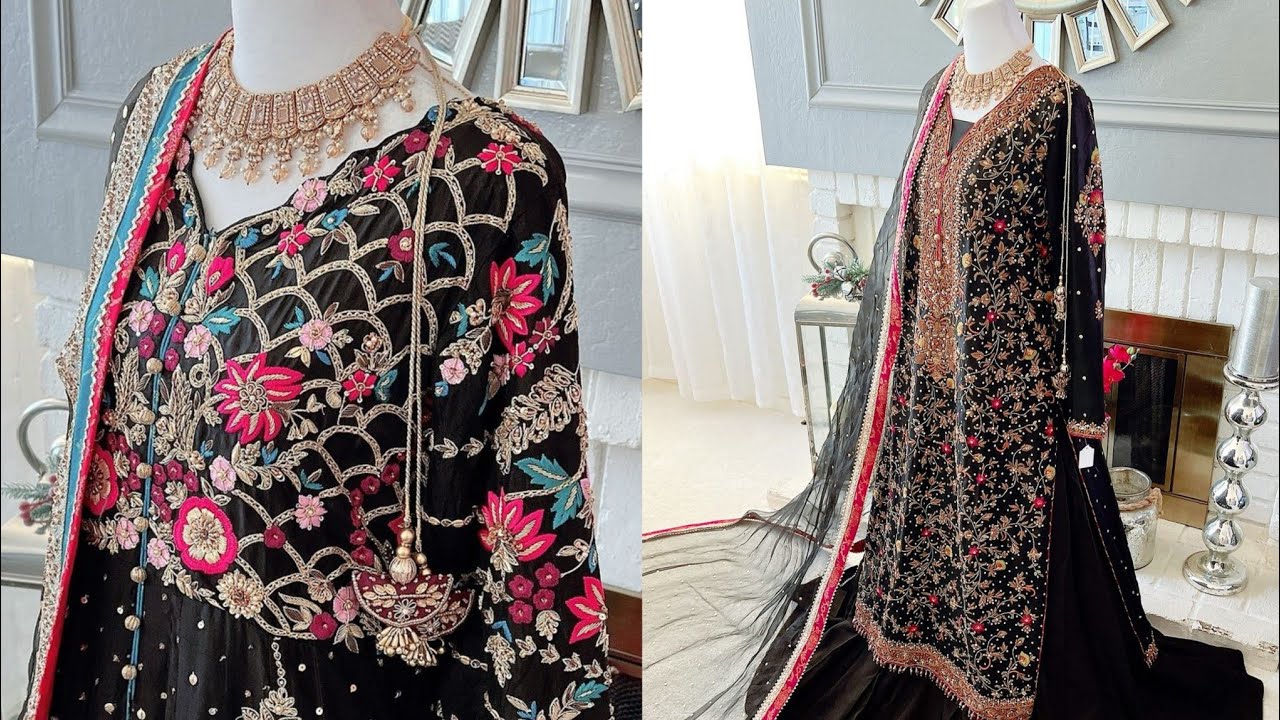Intricate Embellished Dresses for Wedding 2024 | Designer | Party Wear | Din Collection