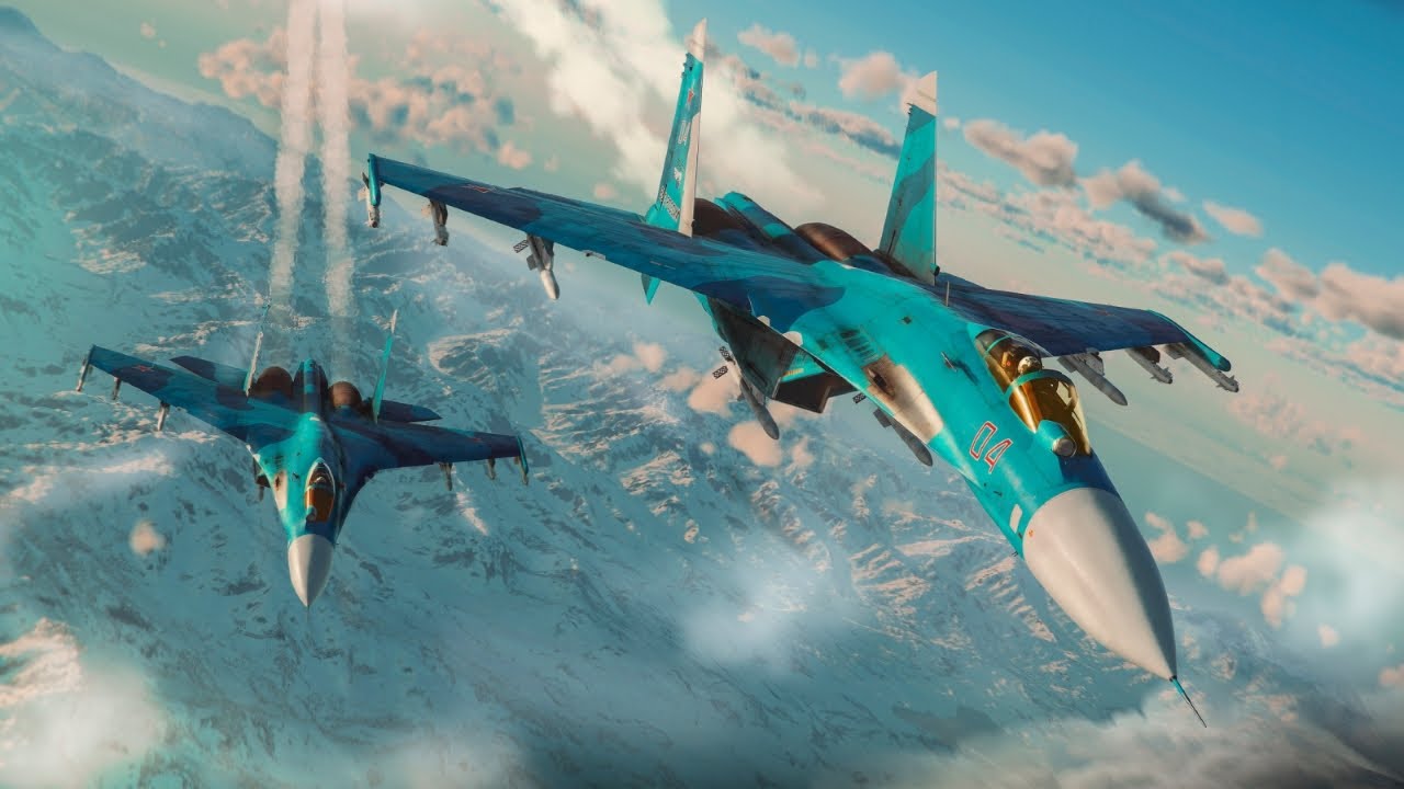 War thunder. Су-27СМ "Воздушное превосходство". Отрезок хорошего боя на 4 фрага