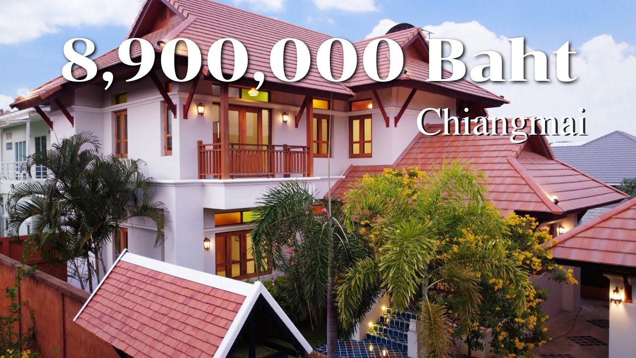 [ขายแล้ว] EP.9❗บ้านสวยในตัวเมืองเชียงใหม่ ใกล้ถนนเส้นมหิดลเพียง 300 เมตร  (ในราคา 8.9 ล้านบาท)