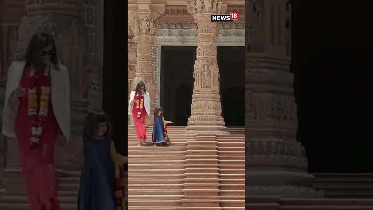 VP JD Vance, Second Lady Usha Vance, Along With Their Children, Visit Akshardham Temple | N18S