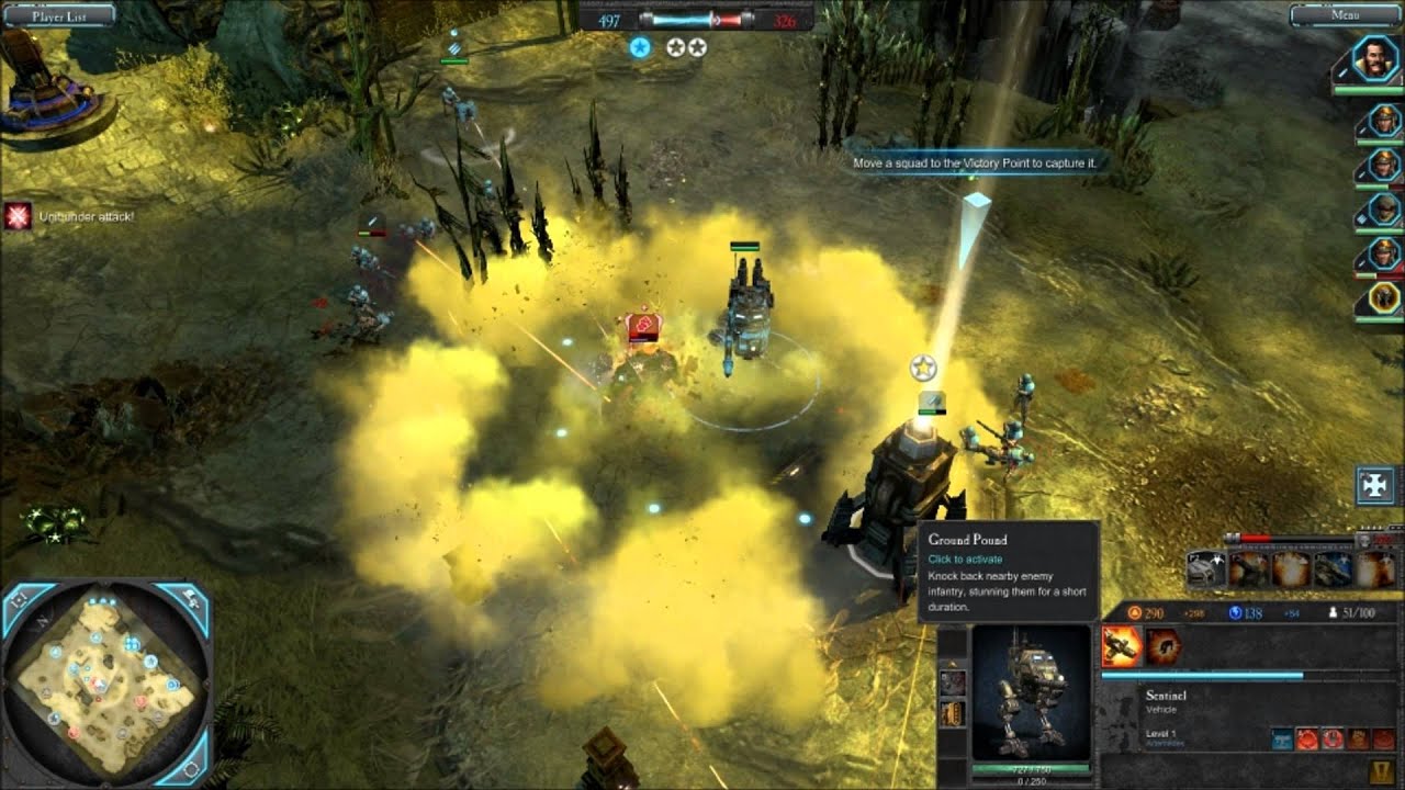 Dawn of War 2 Retribution 1v1 Imperial Guard vs Orks