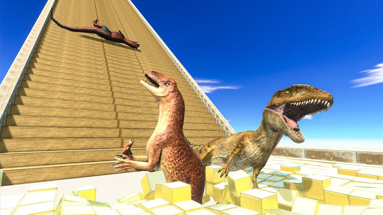 Falling in Quicksand and Breaking Free the Angry Old Goro - Animal Revolt Battle Simulator