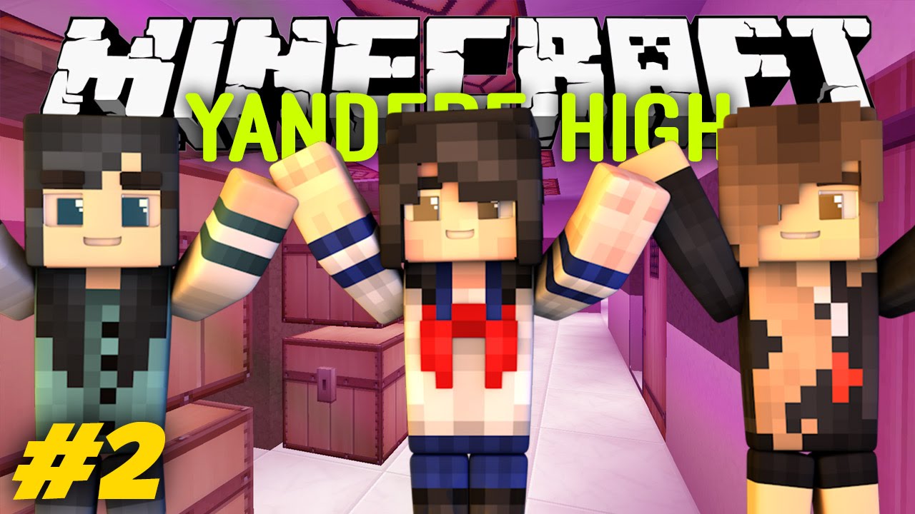 Старшая школа Яндере &mdash; РАЗДЕВАЛКА ДЛЯ МАЛЬЧИКОВ!? [С1: Эпизод 2 Minecraft Roleplay]