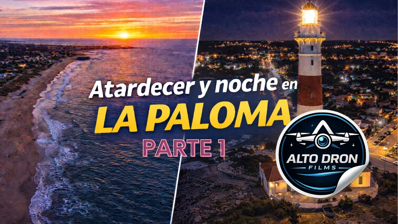 Drone Sunset en La Paloma 🇺🇾 | Playa La Serena, Faro y Avenida Central