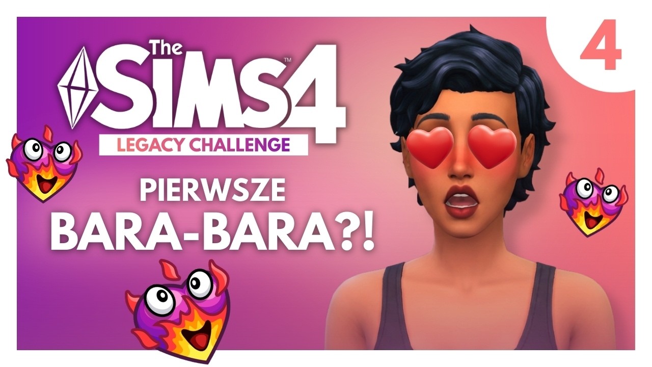 Czy to już MIŁOŚĆ? 👀💘 | The Sims 4 Legacy Challenge #4