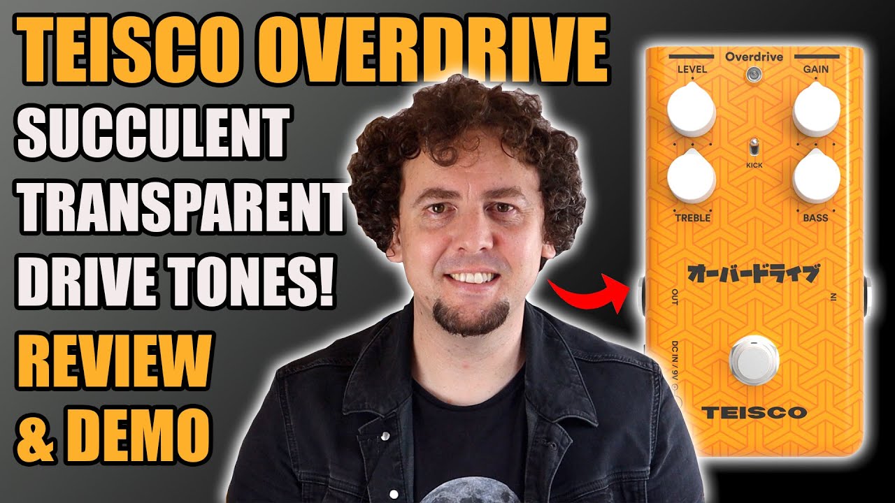 Teisco Overdrive Pedal | The best transparent drive pedal you’ve never heard of?! Review & Demo