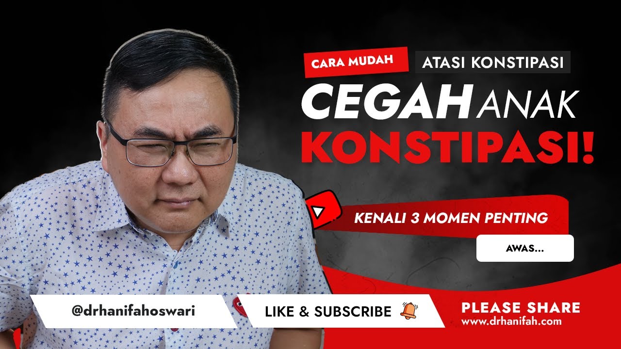 KENALI 3 SAAT KRITIS TERJADINYA SEMBELIT ANAK: Cegah sembelit jadi kronis