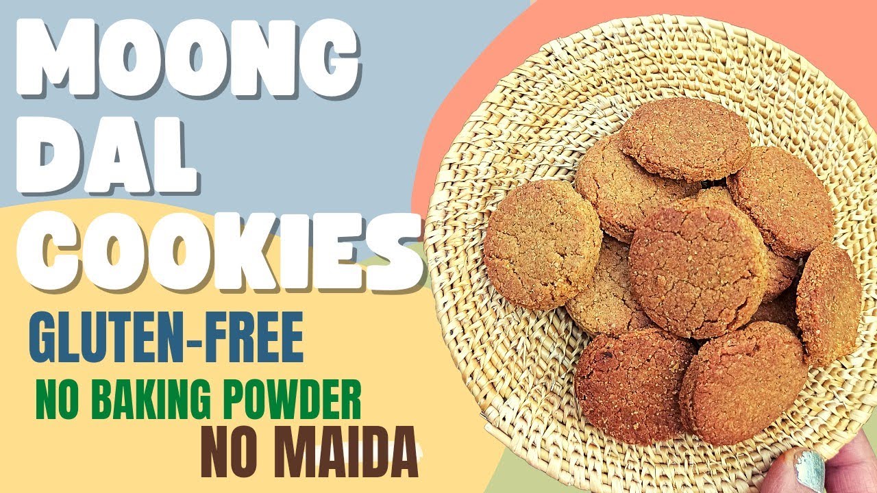 Healthy Baking is Easy || Let's Bake Gluten Free Moong Dal Biscuits With Jaggery in Airfryer