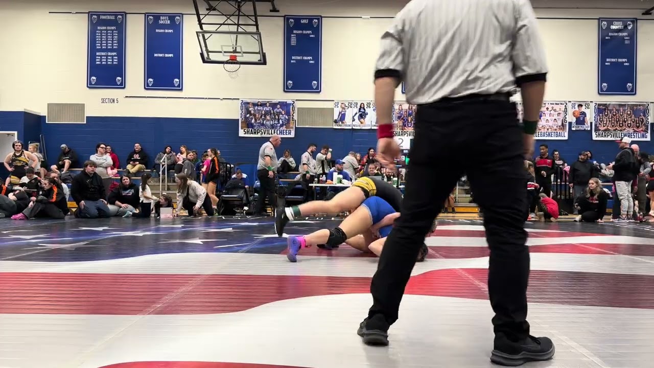 Battle Against Breast Cancer at Sharpsville -  Reynolds Wrestling - Lady Raiders 