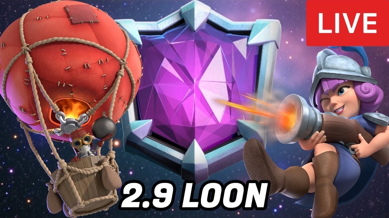 Top 500 With 2.9 Balloon Cycle #shorts #clashroyale