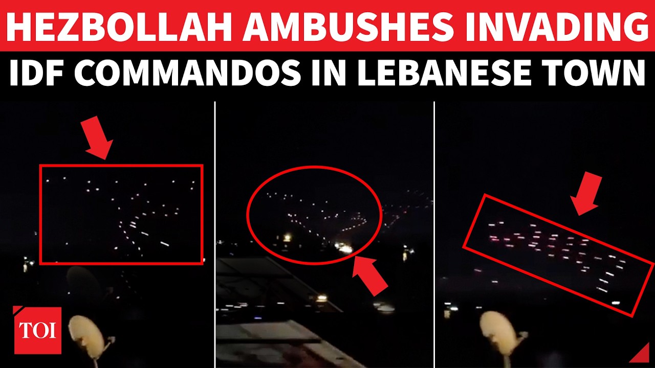 Israeli Commandos Flee In Helicopters As Hezbollah Fighters Ambush IDF In Lebanese Border Town