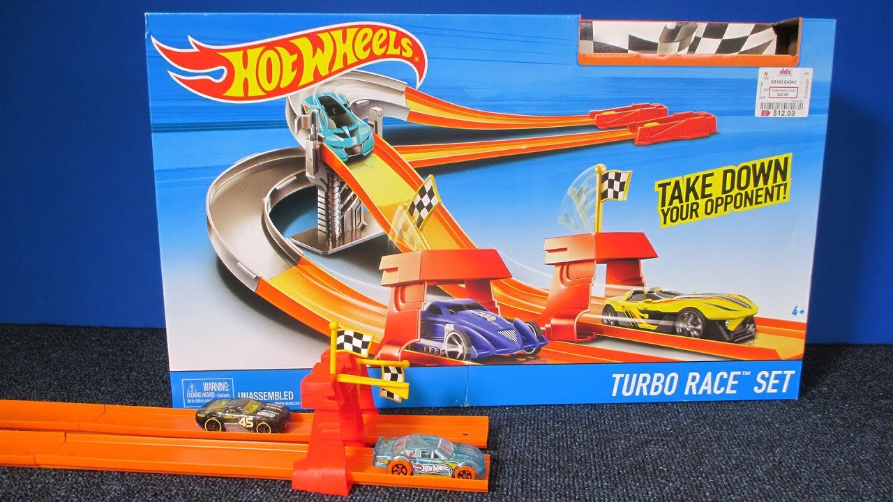 Hot Wheels Turbo Race Set! Is it good for the parts? 2017 Hot Wheels Track Set Review
