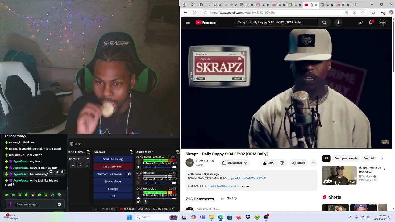 Skrapz - Daily Duppy S:04 EP:02 [GRM Daily] GODBODY REACTS!!!