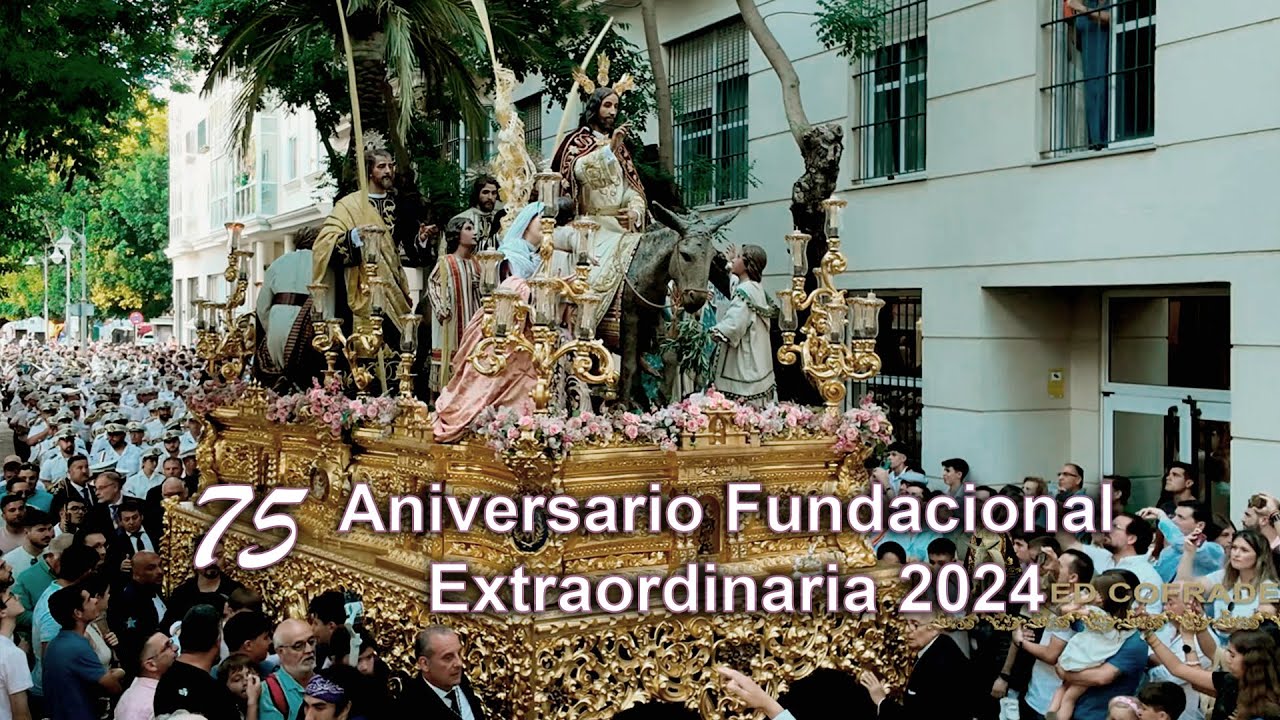 4K | Cristo Rey 75 Aniversario Fundacional | Extraordinaria | A.M. Las Lagrimas | Rosario de Cádiz
