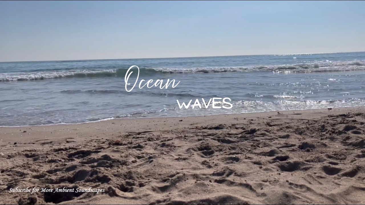 30 Minutes Study Music with Beach Waves | 📜 Ocean Ambience for Deep Focus & Relaxed Studying